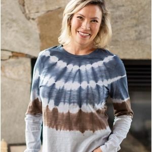 Tye dye long sleeve t shirt